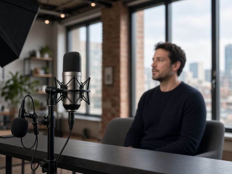 Audio capture at Ambervista Story Lab
